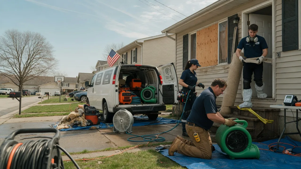 Water Damage Restoration in Mentor, OH near me